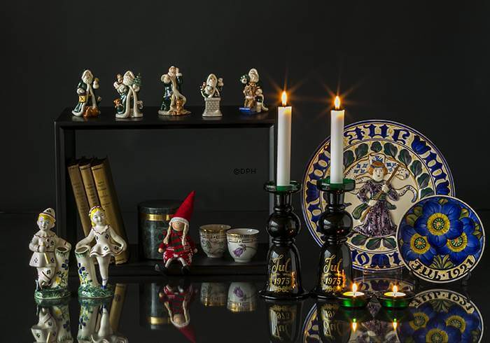Royal Copenhagen Santa Claus figurines