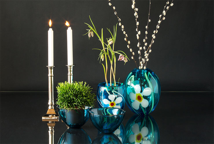 Glass vases