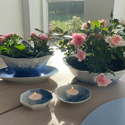 Classic dinnerware pieces can also be used in creative ways