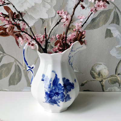 Royal Copenhagen, Blue Flower, Edged Cream or Milk Jug no. 10/8520