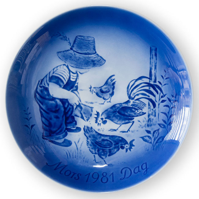 Desiree Mother's Day plate 1981 Daily chores