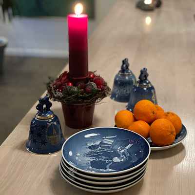 Bing & Groendahl Christmas plates