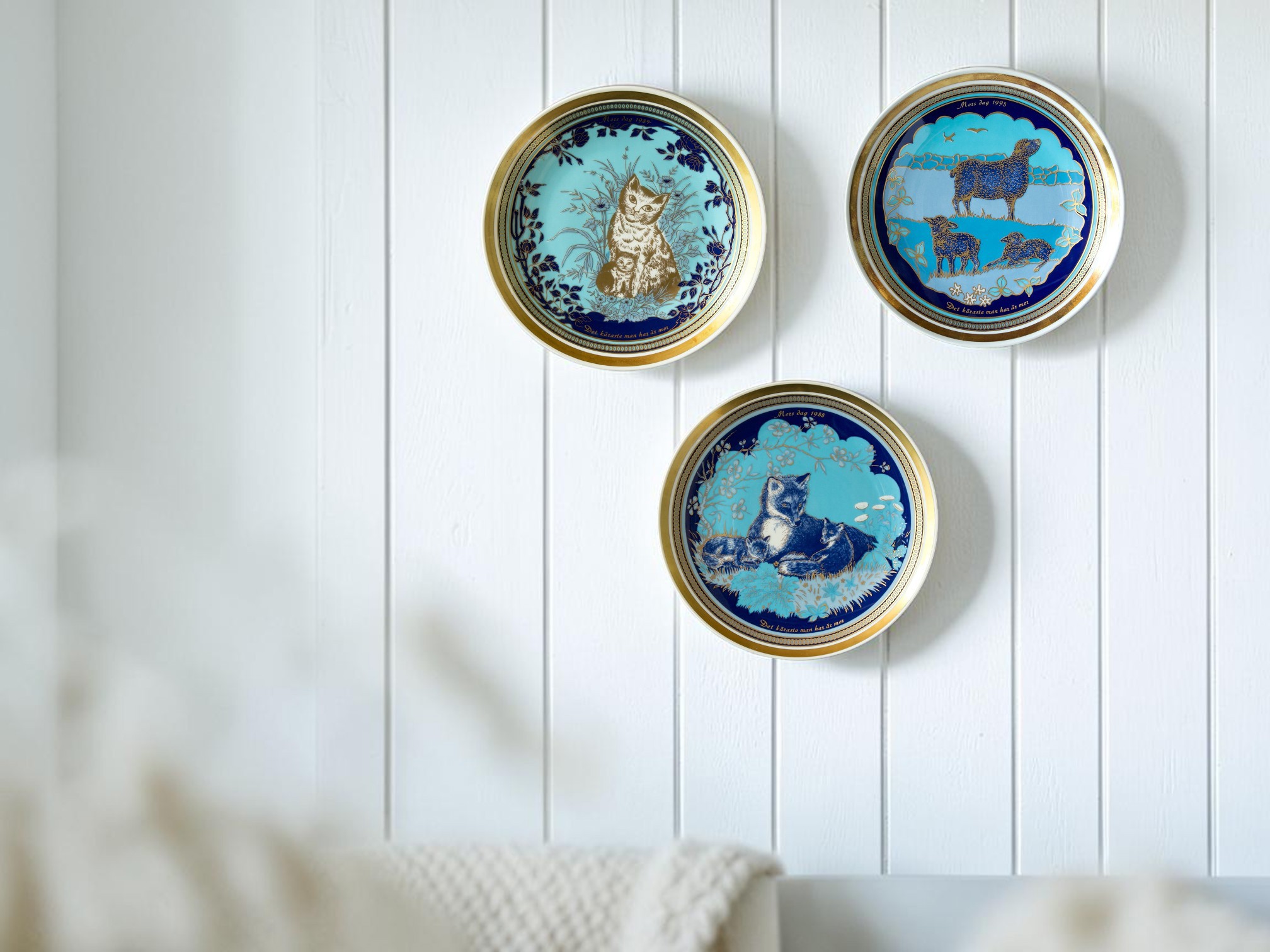 Bavaria Mother's Day plate for wall decoration