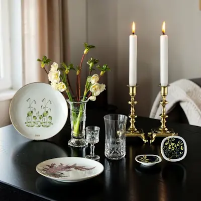 Hackefors Mother's Day plates and Rörstrand Plaquettes