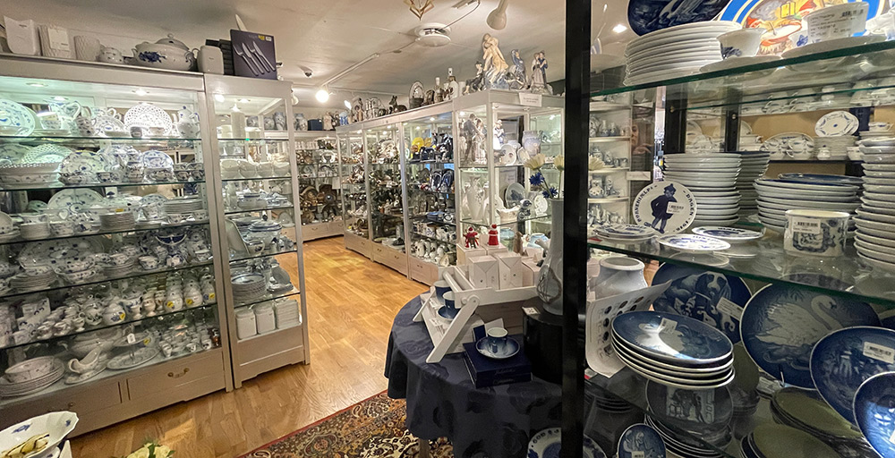 Porcelain galore at Danish Porcelain House