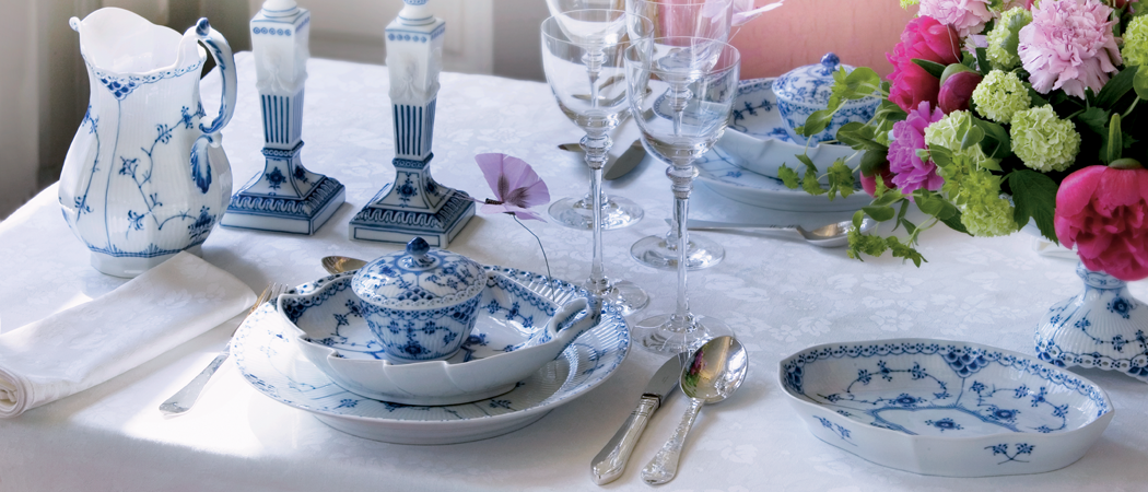 Royal Copenhagen Blue Fluted service