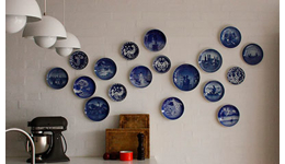 How to decorate your wall with plates!