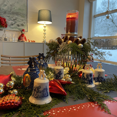 Christmas decoration with Christmas bells
