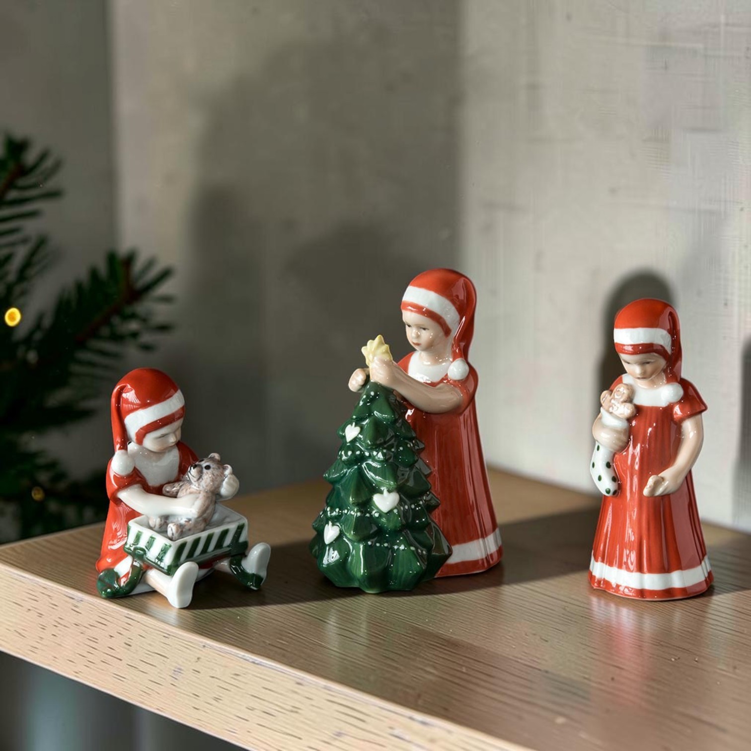 Pixie, Santa and Angels
